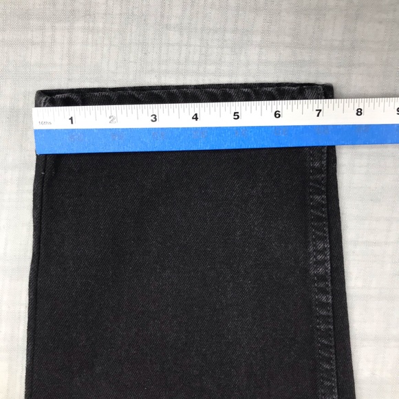 Vintage 90s Levi's Mens 34x34 560 Black Jeans - Picture 13 of 14